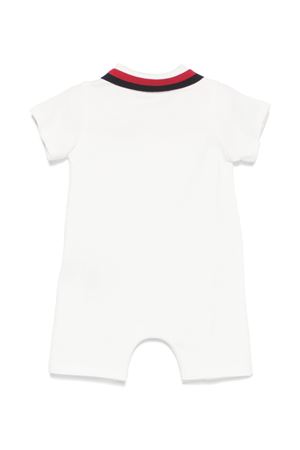 White Cotton romper MONCLER KIDS | K19518L0000589AL2034